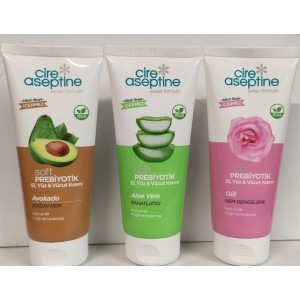 CİRE ASPETİNE PREBİYOTİK EL &YÜZ VÜCÜT KREMİ TÜP 200 ML 3 ADET CİRE ASPETİNE PREBİYOTİK EL &YÜZ VÜCÜT KREMİ TÜP 200 ML 3 ADET