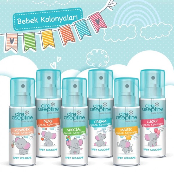 CİREASEPTİNE BEBEK KOLONYASI 150ML 