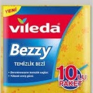 VİLEDA BEZZY TEMİZLİK BEZİ  10 LU SARI 34*35CM VİLEDA BEZZY TEMİZLİK BEZİ  10 LU SARI 34*35CM