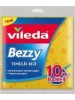 VİLEDA BEZZY TEMİZLİK BEZİ  10 LU SARI 34*35CM