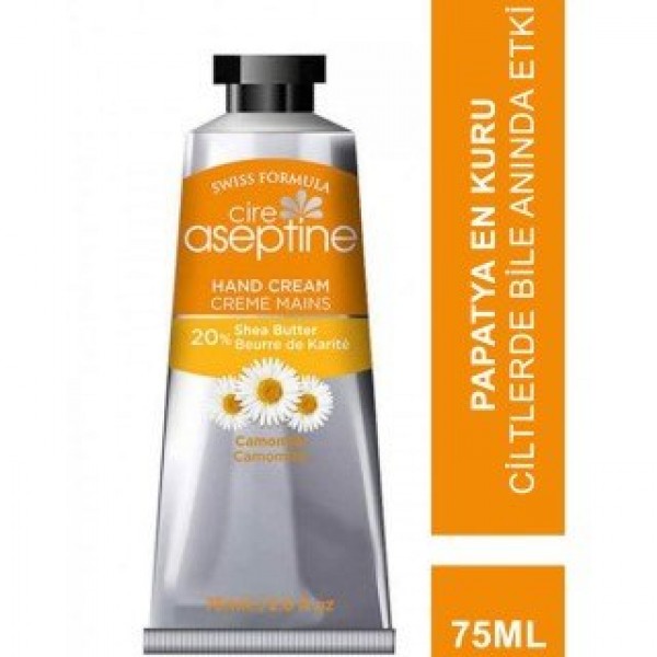 CİRE ASEPTİNE SHEA BUTTER EL KREMİ 75ML 3 ADET