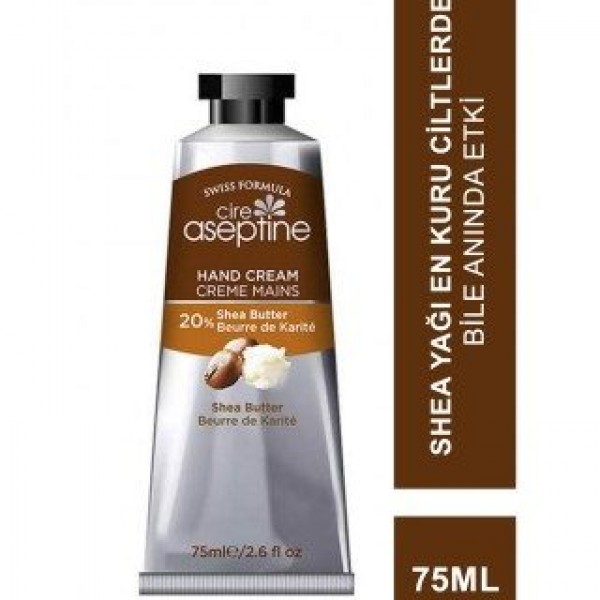 CİRE ASEPTİNE SHEA BUTTER EL KREMİ 75ML 3 ADET