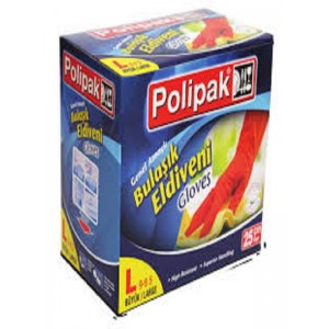 POLİPAK BULAŞIK ELDİVENİ  1 PK.İÇİ  ÇİFT ELDİVEN   KOLİ İÇİ 25 ADET POLİPAK BULAŞIK ELDİVENİ  1 PK.İÇİ  ÇİFT ELDİVEN   KOLİ İÇİ 25 ADET