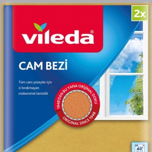 VİLEDA CAM BEZİ 2 Lİ  34*39CM