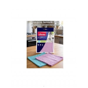 VİLEDA PRO KITCHEN AKTİFİBRE TEMİZLİK BEZİ 2 Lİ  27*30,5CM