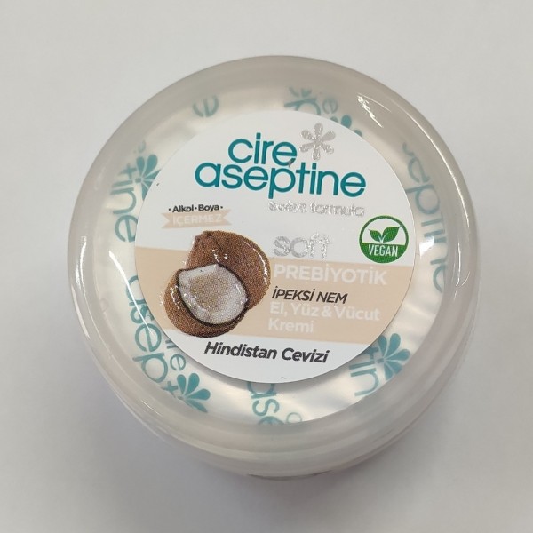 CİRE ASPETİNE PREBİYOTİK EL &YÜZ VÜCÜT KREMİ KAVANOZ  100 ML 
