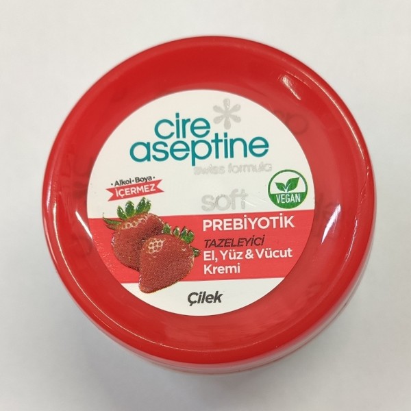 CİRE ASPETİNE PREBİYOTİK EL &YÜZ VÜCÜT KREMİ KAVANOZ  100 ML 