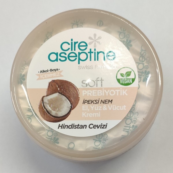 CİRE ASPETİNE PREBİYOTİK EL &YÜZ VÜCÜT KREMİ KAVANOZ 200 ML CİRE ASPETİNE PREBİYOTİK EL &YÜZ VÜCÜT KREMİ KAVANOZ 200 ML